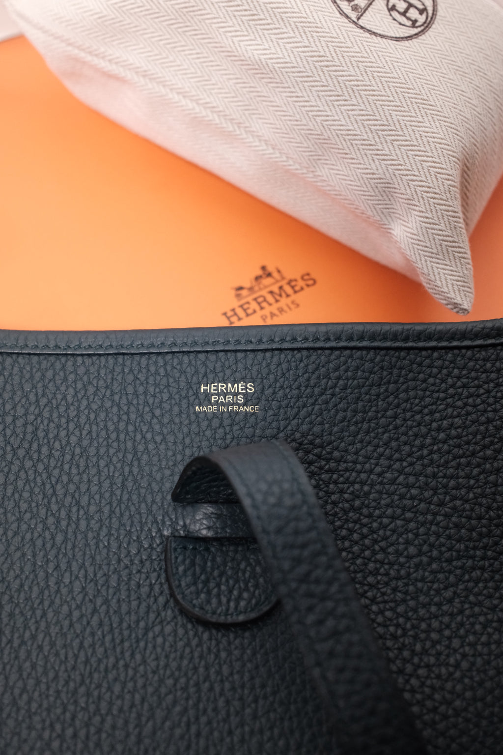 Hermès Evelyne PM - grün (ungetragen)